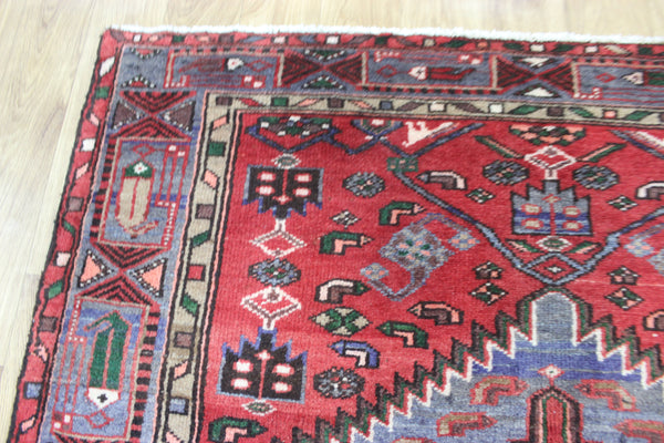 An interesting handmade Persian rug from the Greater Hamedan region 250 x 135 cm