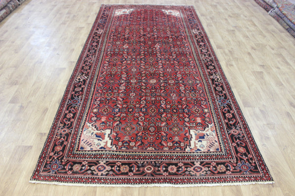 Antique Persian Hamedan runner of large size, with all over design 320 x 150 cm