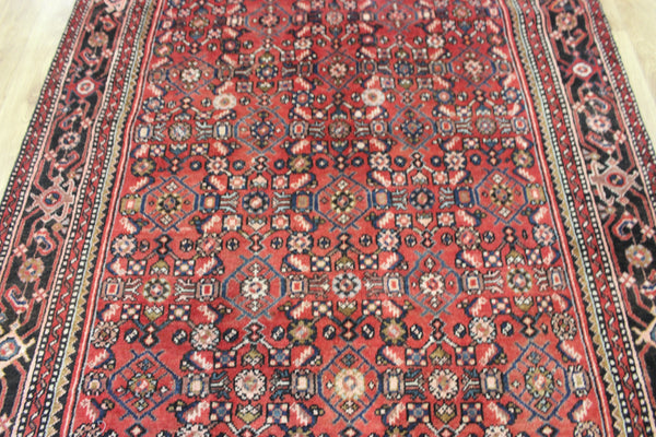 Antique Persian Hamedan runner of large size, with all over design 320 x 150 cm