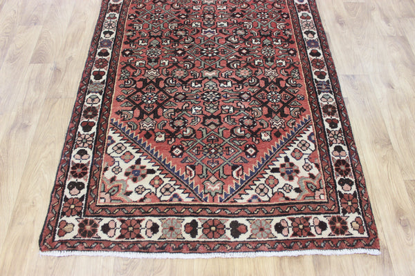 A good Persian runner from the Greater Hamedan region with the well known herati design 326 x 108 cm