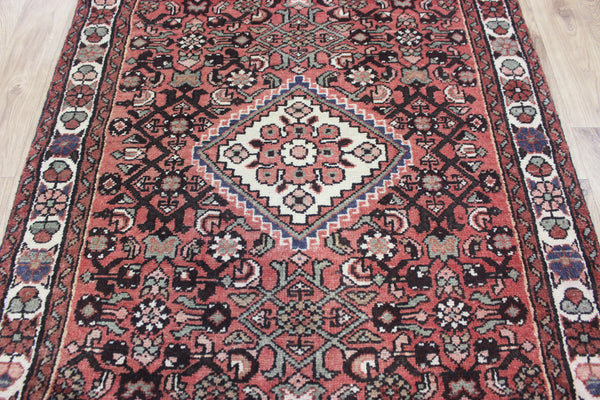 A good Persian runner from the Greater Hamedan region with the well known herati design 326 x 108 cm