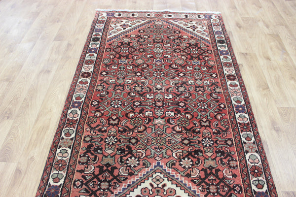 A good Persian runner from the Greater Hamedan region with the well known herati design 326 x 108 cm