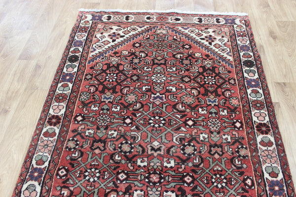 A good Persian runner from the Greater Hamedan region with the well known herati design 326 x 108 cm