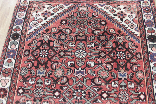 A good Persian runner from the Greater Hamedan region with the well known herati design 326 x 108 cm