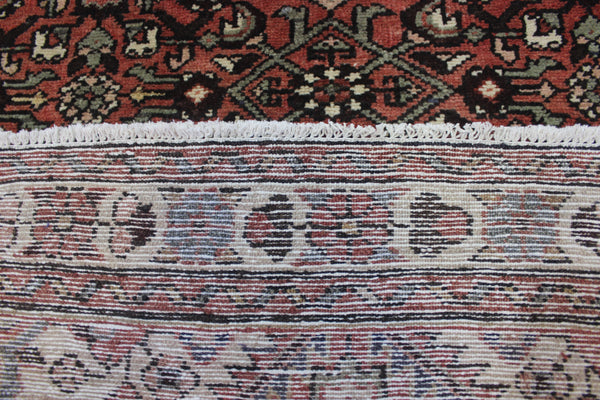 A good Persian runner from the Greater Hamedan region with the well known herati design 326 x 108 cm