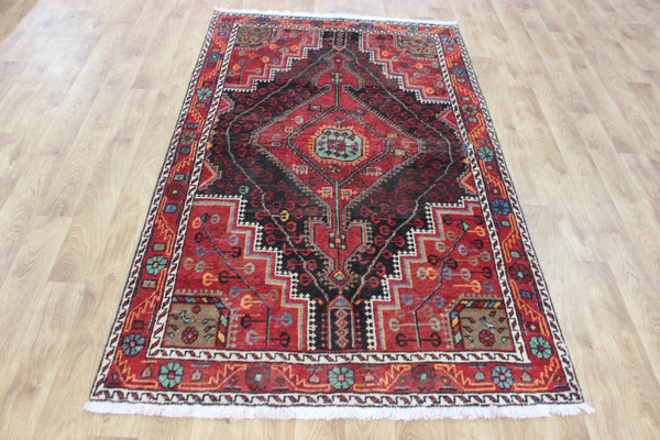 An interesting handmade Persian rug from the Greater Hamedan region 208 x 126 cm