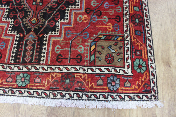 An interesting handmade Persian rug from the Greater Hamedan region 208 x 126 cm