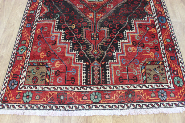 An interesting handmade Persian rug from the Greater Hamedan region 208 x 126 cm