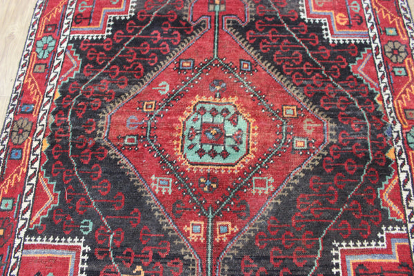 An interesting handmade Persian rug from the Greater Hamedan region 208 x 126 cm