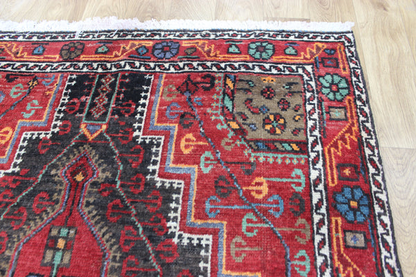 An interesting handmade Persian rug from the Greater Hamedan region 208 x 126 cm