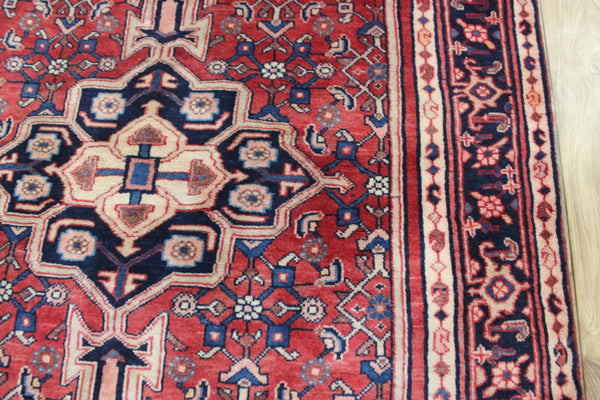 Vintage handmade Persian Bidjar wool rug 161 x 100 cm