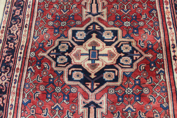 Vintage handmade Persian Bidjar wool rug 161 x 100 cm