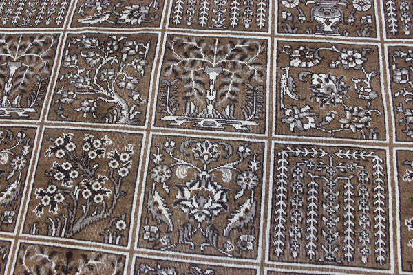 LARGE HANDMADE PERSIAN TABRIZ WOOL CARPET FLORAL DESIGN 333 X 235 CM