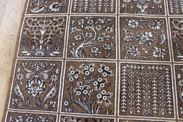 LARGE HANDMADE PERSIAN TABRIZ WOOL CARPET FLORAL DESIGN 333 X 235 CM