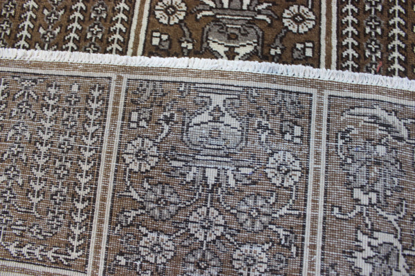 LARGE HANDMADE PERSIAN TABRIZ WOOL CARPET FLORAL DESIGN 333 X 235 CM