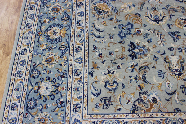 LARGE HANDMADE PERSIAN KASHAN CARPET FLORAL DESIGN 394 X 273 CM
