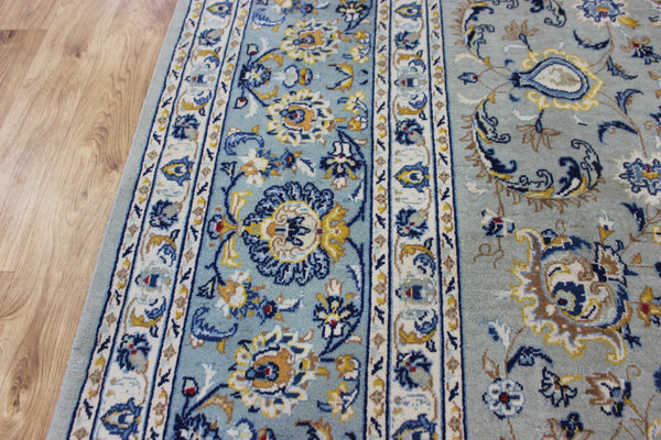 LARGE HANDMADE PERSIAN KASHAN CARPET FLORAL DESIGN 394 X 273 CM