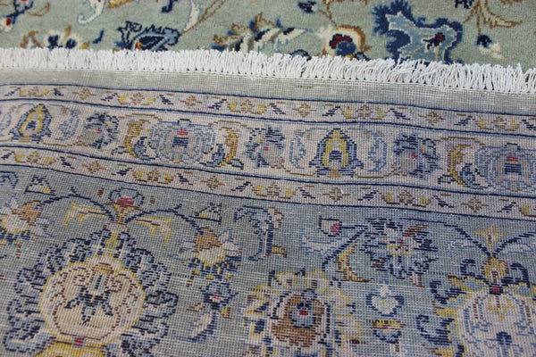 LARGE HANDMADE PERSIAN KASHAN CARPET FLORAL DESIGN 394 X 273 CM