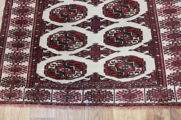 Antique Handmade Bokhara Tribal Rug – 176 × 100 cm (5 ft 9 in × 3 ft 3 in)