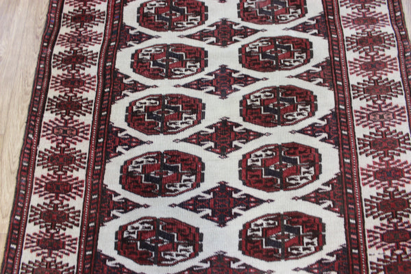 Antique Handmade Bokhara Tribal Rug – 176 × 100 cm (5 ft 9 in × 3 ft 3 in)