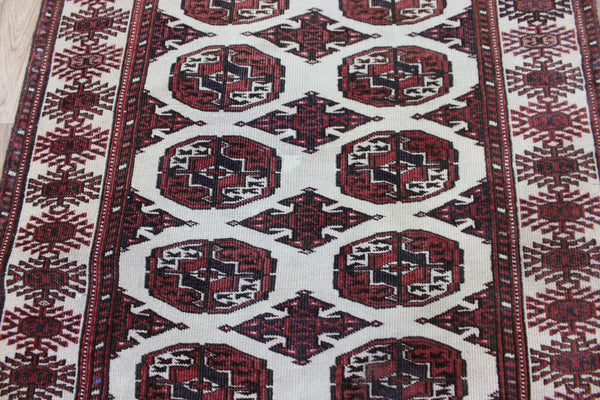 Antique Handmade Bokhara Tribal Rug – 176 × 100 cm (5 ft 9 in × 3 ft 3 in)