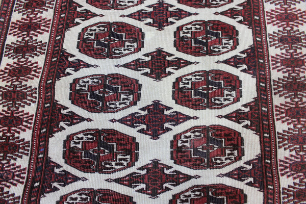 Antique Handmade Bokhara Tribal Rug – 176 × 100 cm (5 ft 9 in × 3 ft 3 in)