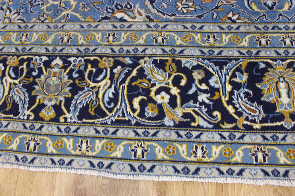 Large Persian Mashad carpet of classic medallion design and outstanding colour 394 x 302 cm