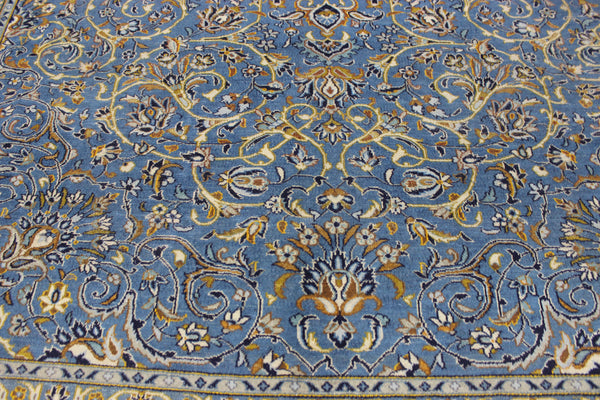 Large Persian Mashad carpet of classic medallion design and outstanding colour 394 x 302 cm