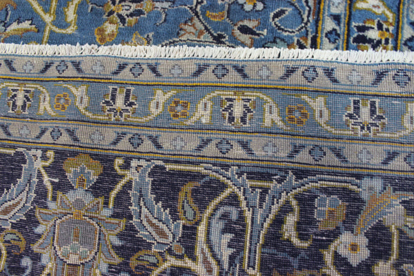 Large Persian Mashad carpet of classic medallion design and outstanding colour 394 x 302 cm