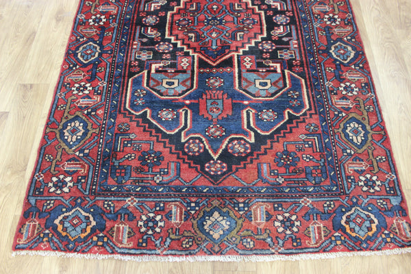 Vintage handmade Persian Hamadan rug 183 x 118 cm