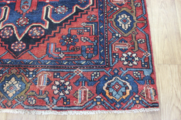 Vintage handmade Persian Hamadan rug 183 x 118 cm