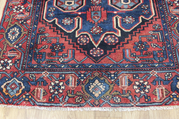 Vintage handmade Persian Hamadan rug 183 x 118 cm