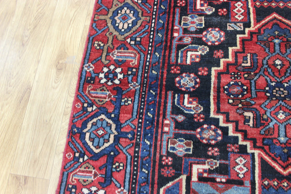 Vintage handmade Persian Hamadan rug 183 x 118 cm