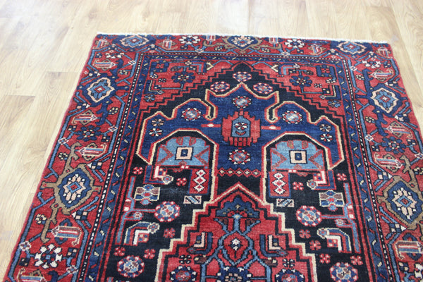 Vintage handmade Persian Hamadan rug 183 x 118 cm