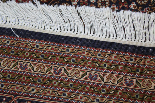 Fine handmade Persian Tabriz Silk and Wool rug with an all-over Herati (Mahi / fish) pattern 300 x 192 cm