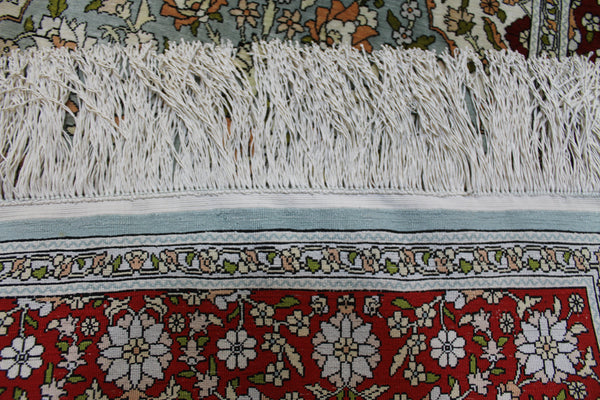 Turkish Hereke Silk Rug 100 x 64 cm