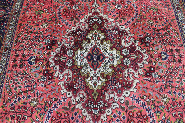 Persian Tabriz Rug – Handmade Wool Carpet – 300 × 194 cm