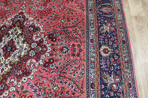 Persian Tabriz Rug – Handmade Wool Carpet – 300 × 194 cm