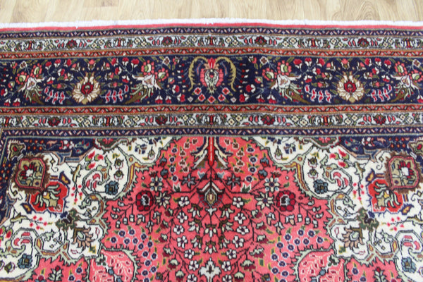 Persian Tabriz Rug – Handmade Wool Carpet – 300 × 194 cm