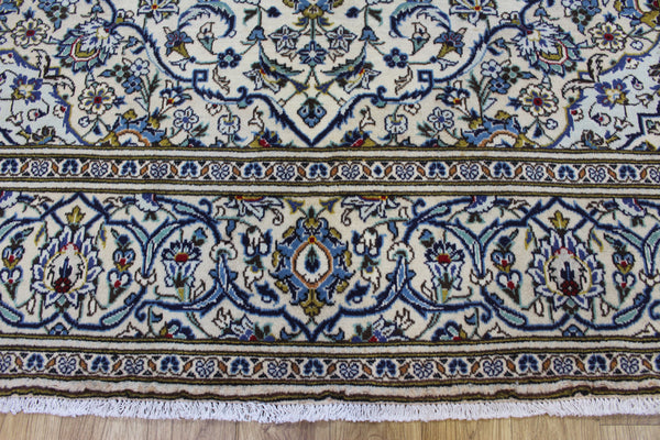 Persian Kashan Rug – Handmade Wool Carpet – 300 × 200 cm