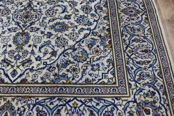 Persian Kashan Rug – Handmade Wool Carpet – 300 × 200 cm