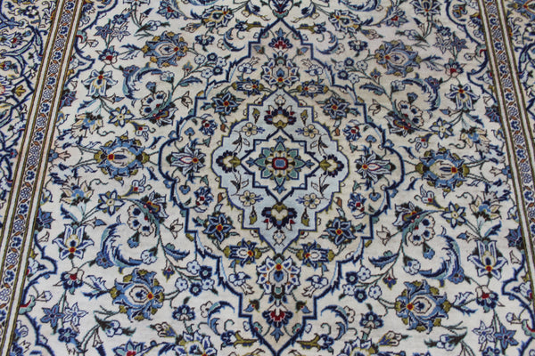 Persian Kashan Rug – Handmade Wool Carpet – 300 × 200 cm