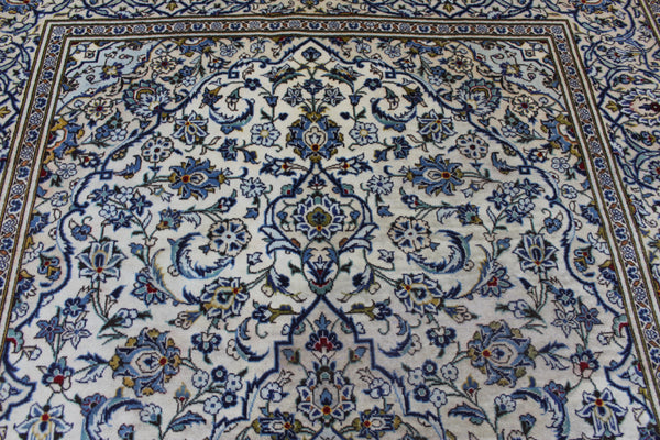 Persian Kashan Rug – Handmade Wool Carpet – 300 × 200 cm
