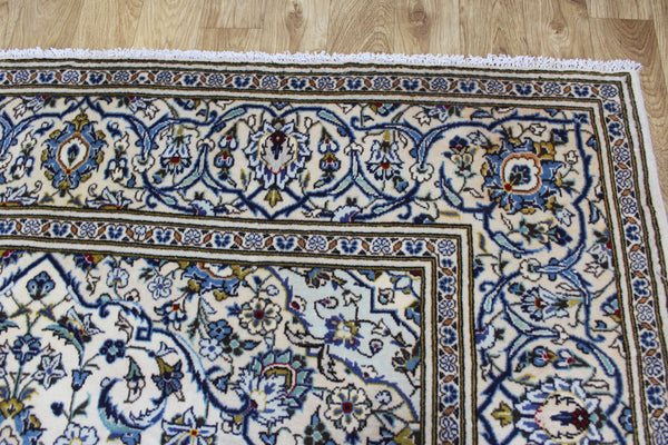 Persian Kashan Rug – Handmade Wool Carpet – 300 × 200 cm