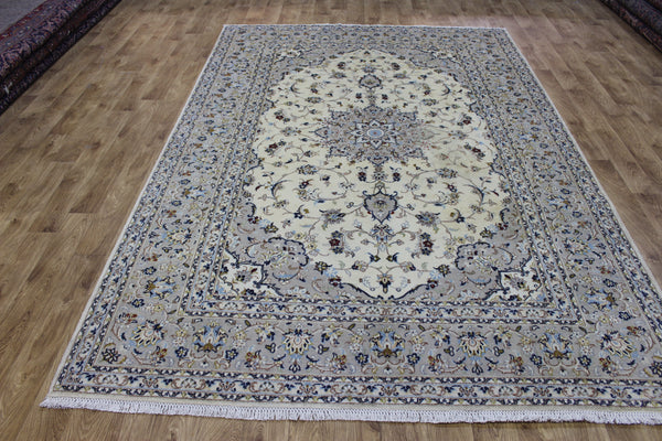 Persian Kashan Rug – Handmade Wool Carpet – 300 × 200 cm