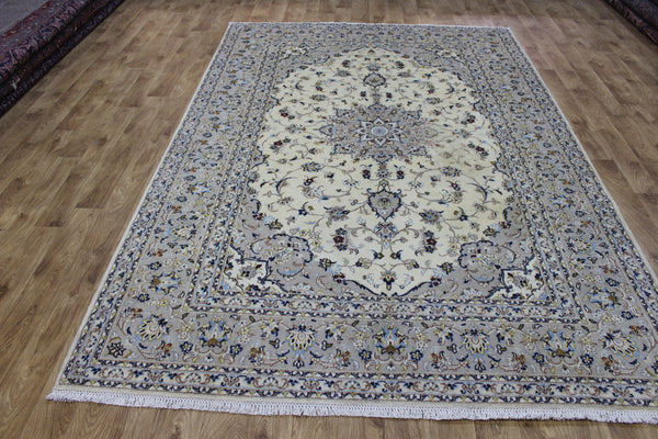 Persian Kashan Rug – Handmade Wool Carpet – 300 × 200 cm
