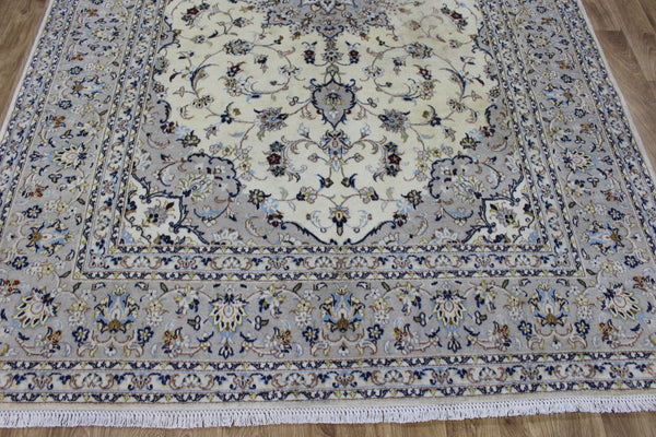 Persian Kashan Rug – Handmade Wool Carpet – 300 × 200 cm