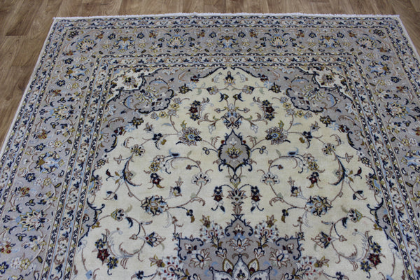 Persian Kashan Rug – Handmade Wool Carpet – 300 × 200 cm
