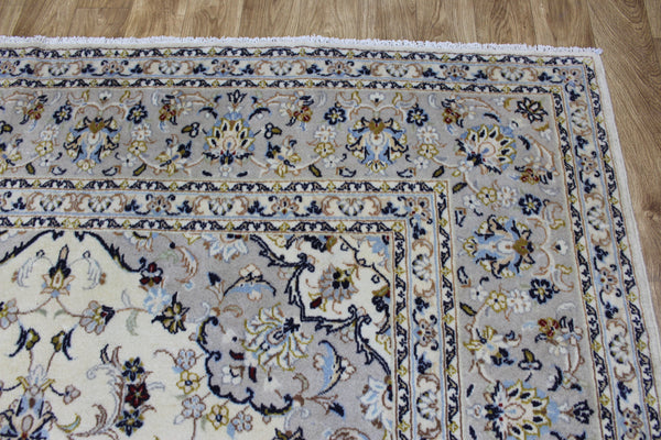 Persian Kashan Rug – Handmade Wool Carpet – 300 × 200 cm