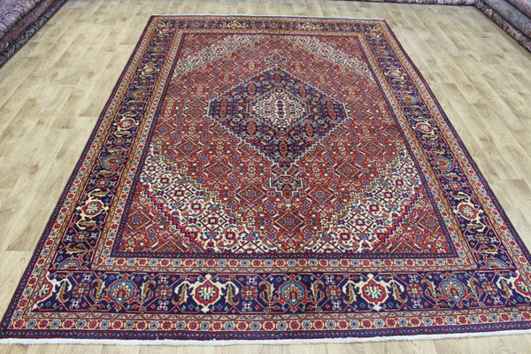Persian Tabriz Rug 297 × 204 cm – Handmade Wool Medallion Carpet